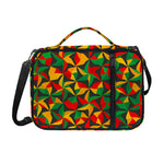 Abstract Reggae Pattern Print Shoulder Strap Bible Bag