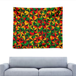 Abstract Reggae Pattern Print Tapestry