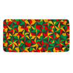 Abstract Reggae Pattern Print Towel