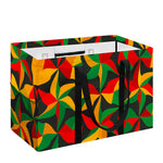 Abstract Reggae Pattern Print Utility Tote Bag