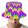 Abstract Spiral Moving Optical Illusion Bucket Hat