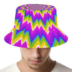 Abstract Spiral Moving Optical Illusion Bucket Hat