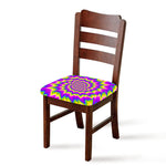 Abstract Spiral Moving Optical Illusion Chair Cushion Cover