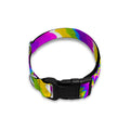 Abstract Spiral Moving Optical Illusion Dog Collar