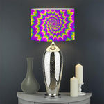 Abstract Spiral Moving Optical Illusion Drum Lamp Shade