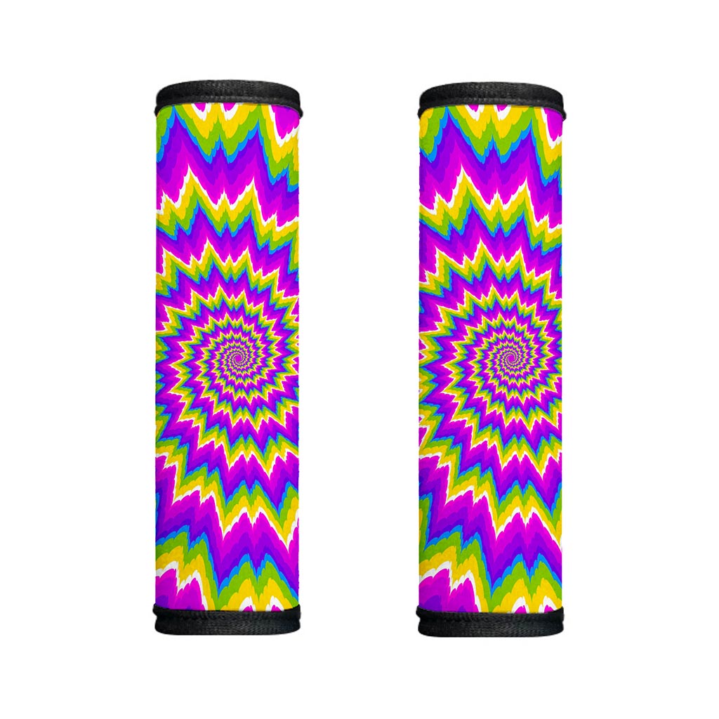 Abstract Spiral Moving Optical Illusion Handle Covers