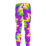 Abstract Spiral Moving Optical Illusion Men's leggings