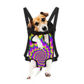 Abstract Spiral Moving Optical Illusion Pet Carrier Backpack