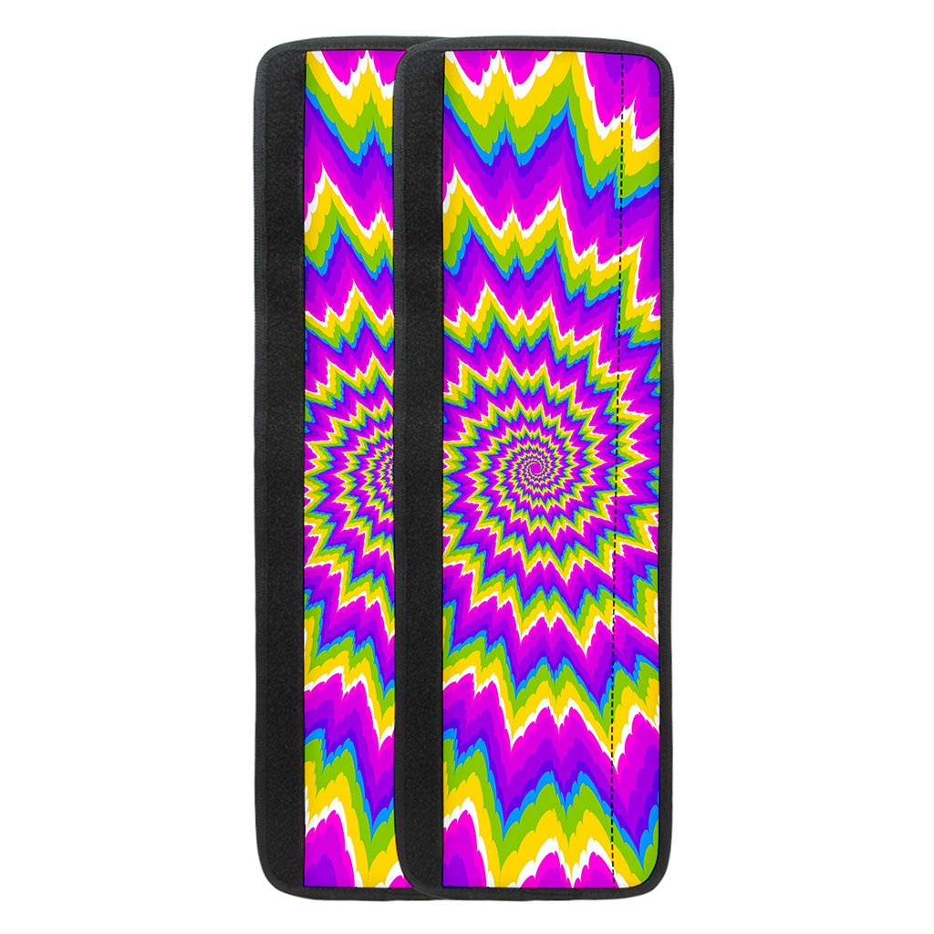 Abstract Spiral Moving Optical Illusion Refrigerator Handle Covers