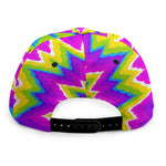 Abstract Spiral Moving Optical Illusion Snapback Cap