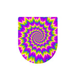 Abstract Spiral Moving Optical Illusion Toilet Lid Cover