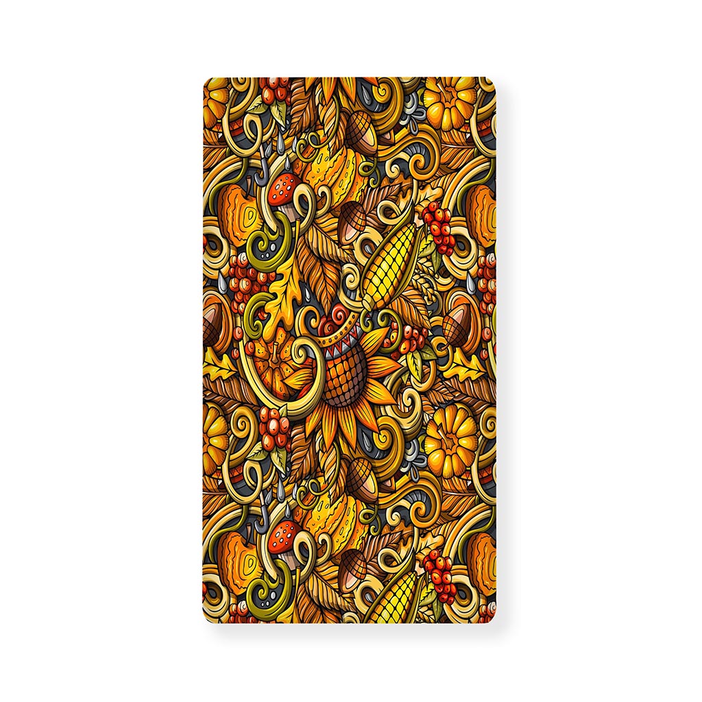 Abstract Sunflower Pattern Print Baby Crib Sheet
