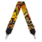 Abstract Sunflower Pattern Print Bag Strap