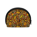 Abstract Sunflower Pattern Print Coin Purse