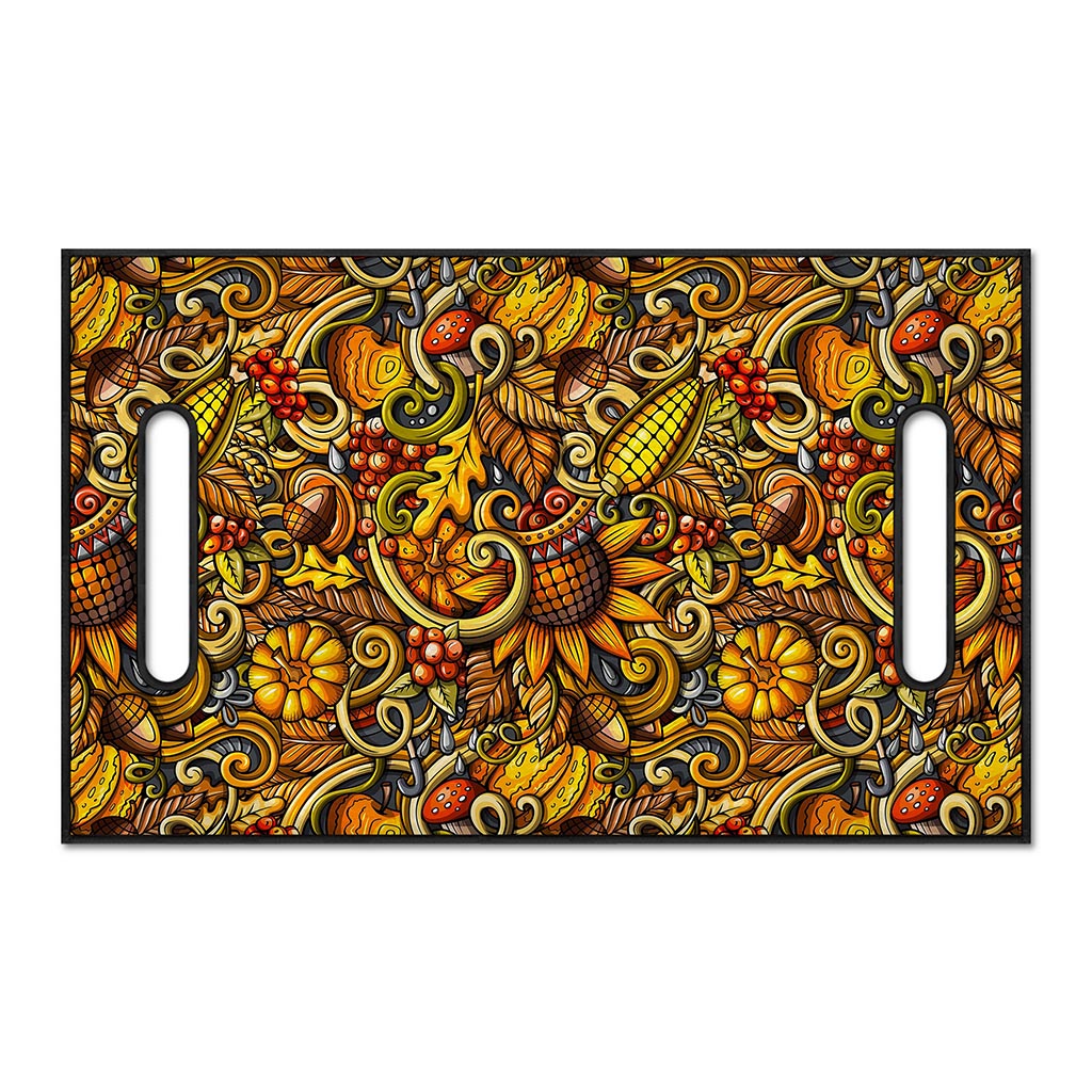 Abstract Sunflower Pattern Print Golf Cart Seat Cover