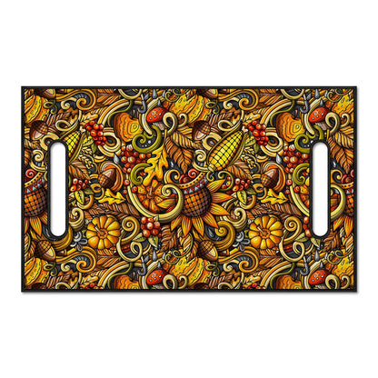 Abstract Sunflower Pattern Print Golf Cart Seat Cover