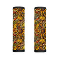 Abstract Sunflower Pattern Print Handle Covers