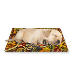 Abstract Sunflower Pattern Print Pet Cooling Mat Cover