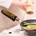 Abstract Sunflower Pattern Print Skillet Handle Cover