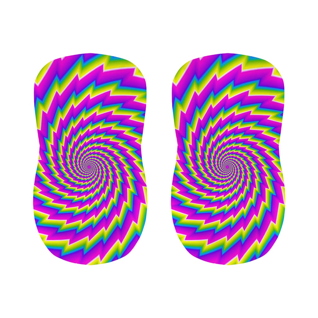 Abstract Twisted Moving Optical Illusion Bar Stool Covers