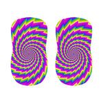 Abstract Twisted Moving Optical Illusion Bar Stool Covers