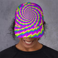 Abstract Twisted Moving Optical Illusion Baseball Cap