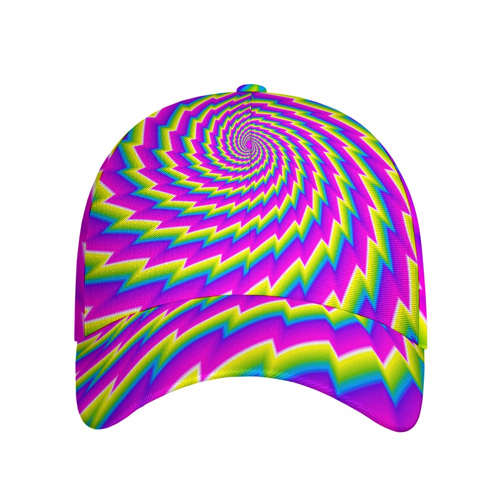 Abstract Twisted Moving Optical Illusion Baseball Cap