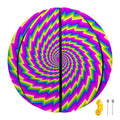 Abstract Twisted Moving Optical Illusion Basketball