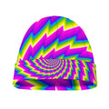 Abstract Twisted Moving Optical Illusion Beanie