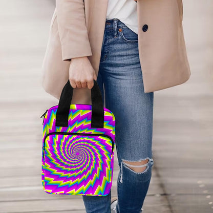 Abstract Twisted Moving Optical Illusion Bible Tote Bag