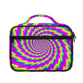 Abstract Twisted Moving Optical Illusion Briefcase Bible Bag