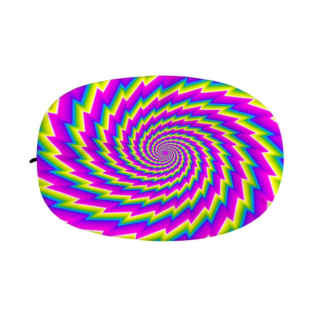 Abstract Twisted Moving Optical Illusion Car Side Mirror Covers