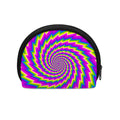 Abstract Twisted Moving Optical Illusion Coin Purse