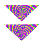 Abstract Twisted Moving Optical Illusion Dog Bandana