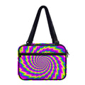 Abstract Twisted Moving Optical Illusion Double Strap Bible Bag