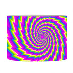 Abstract Twisted Moving Optical Illusion Drum Lamp Shade