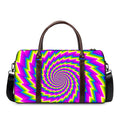 Abstract Twisted Moving Optical Illusion Duffel Bag