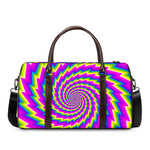 Abstract Twisted Moving Optical Illusion Duffle Bag