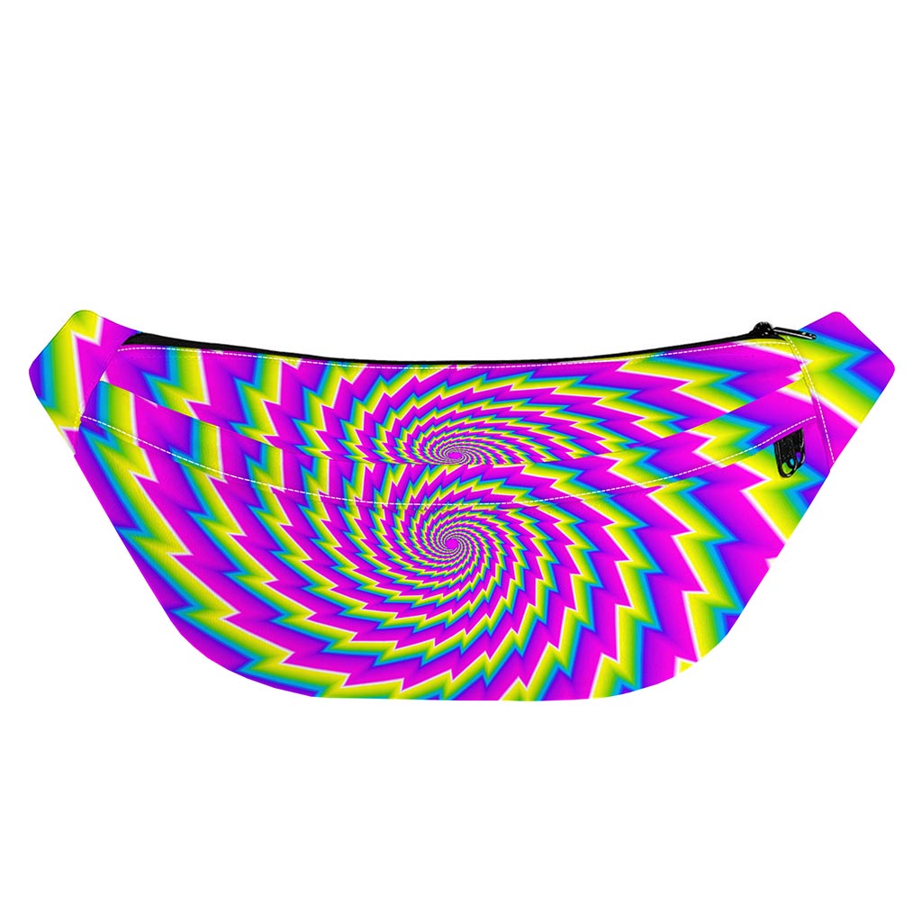 Abstract Twisted Moving Optical Illusion Fanny Pack