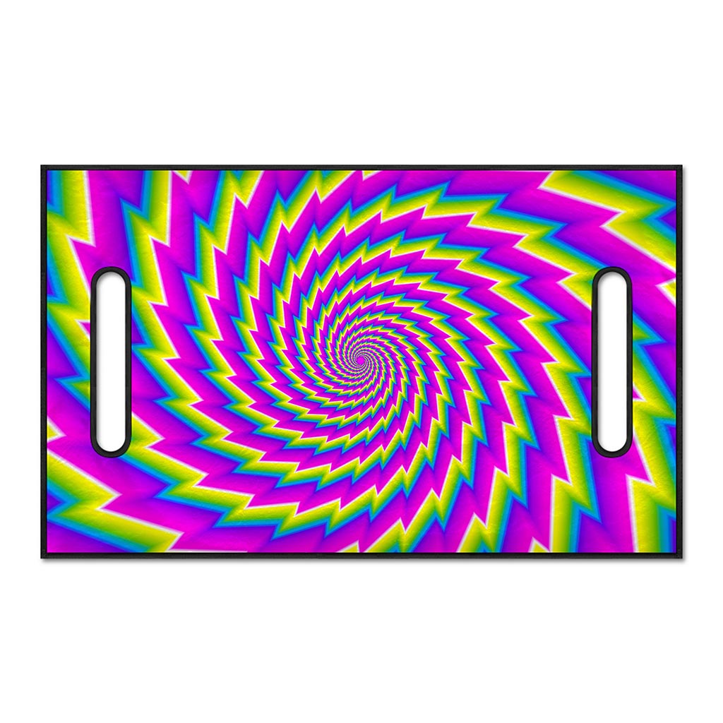 Abstract Twisted Moving Optical Illusion Golf Cart Seat Cover