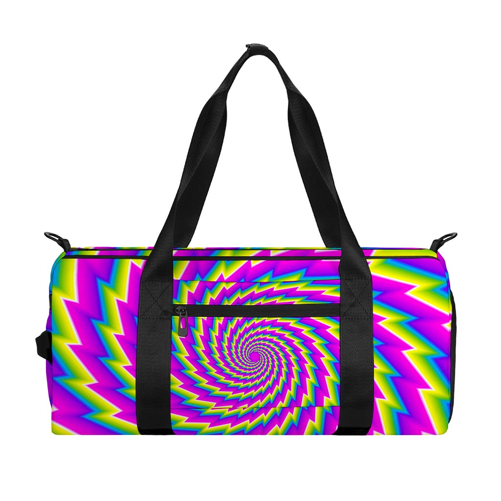 Abstract Twisted Moving Optical Illusion Gym Bag