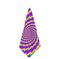 Abstract Twisted Moving Optical Illusion Hand Towel