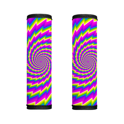 Abstract Twisted Moving Optical Illusion Handle Covers