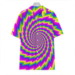 Abstract Twisted Moving Optical Illusion Hawaiian Shirt