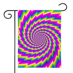 Abstract Twisted Moving Optical Illusion House Flag