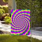Abstract Twisted Moving Optical Illusion House Flag