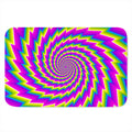 Abstract Twisted Moving Optical Illusion Indoor Door Mat