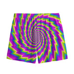 Abstract Twisted Moving Optical Illusion Mesh Shorts