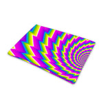 Abstract Twisted Moving Optical Illusion Pet Cooling Mat Cover