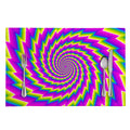 Abstract Twisted Moving Optical Illusion Placemat